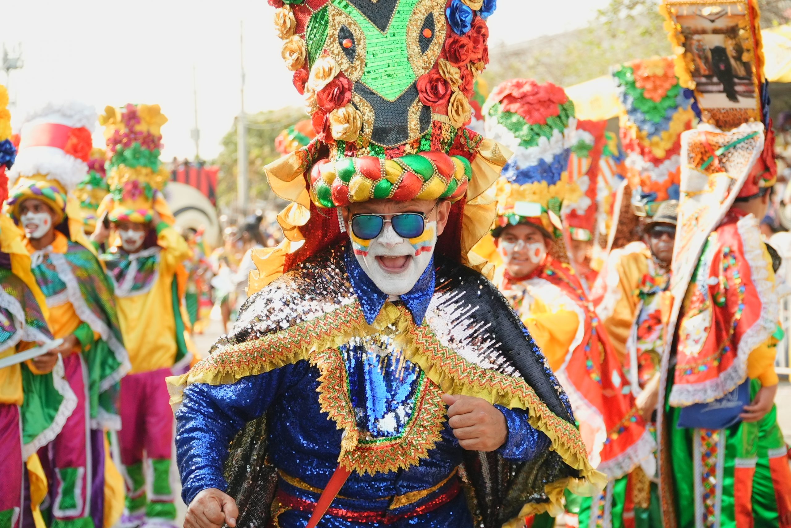congo en desfile del carnaval del barranquilla