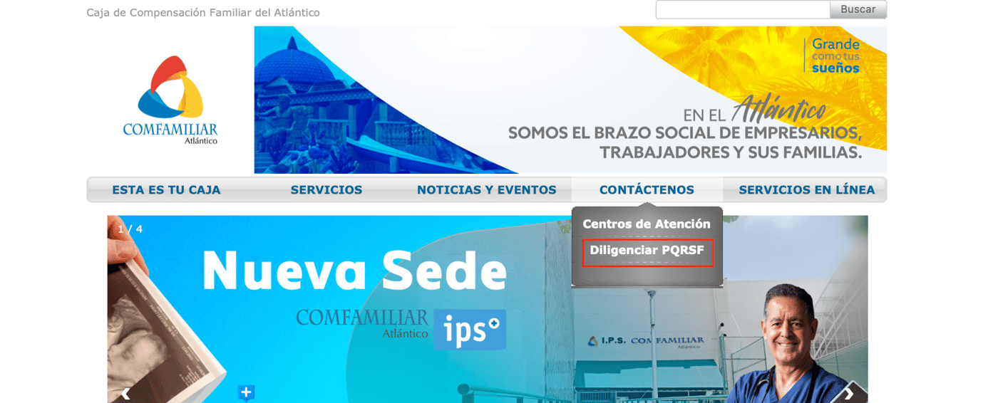 paso1 - ingresar a la pagina web